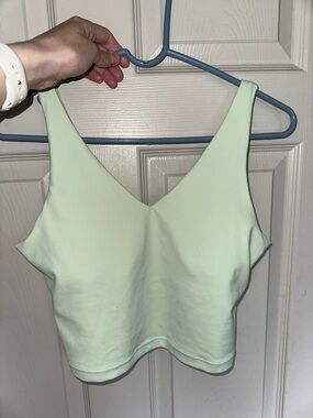 GUC Medium Athleta transcend bra tank top honeydew green